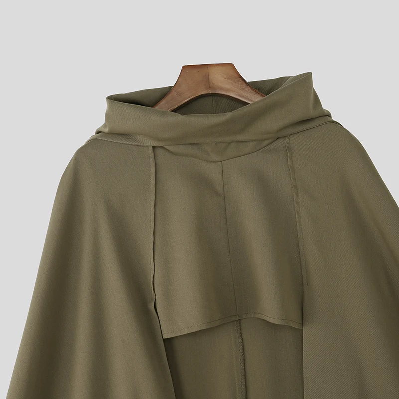 Poncho Homme Style Viking à Capuche – Image 5