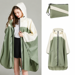 poncho de pluie adulte imperméable à capuche